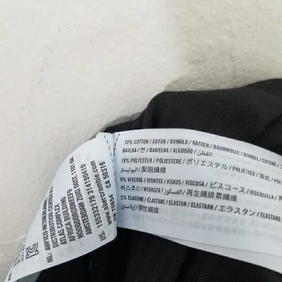 NEW Abercrombie & Fitch Signature Collection Stretch Jeans Blue Size 24 - Picture 7 of 7